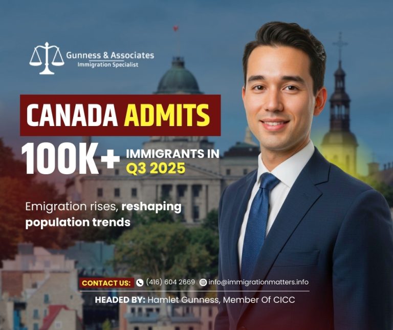 Canada immigration Q3 2025