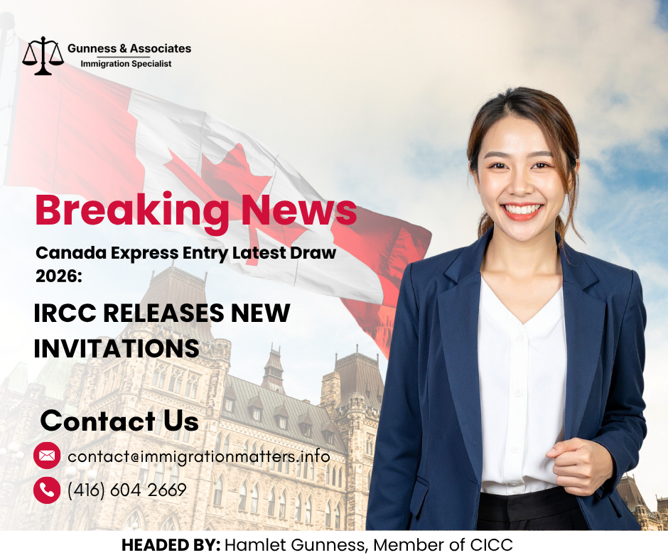 Canada Express Entry latest draw 2026